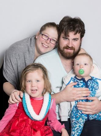 Potrait of Cindy, Charlotte, Mitchell and Tyler